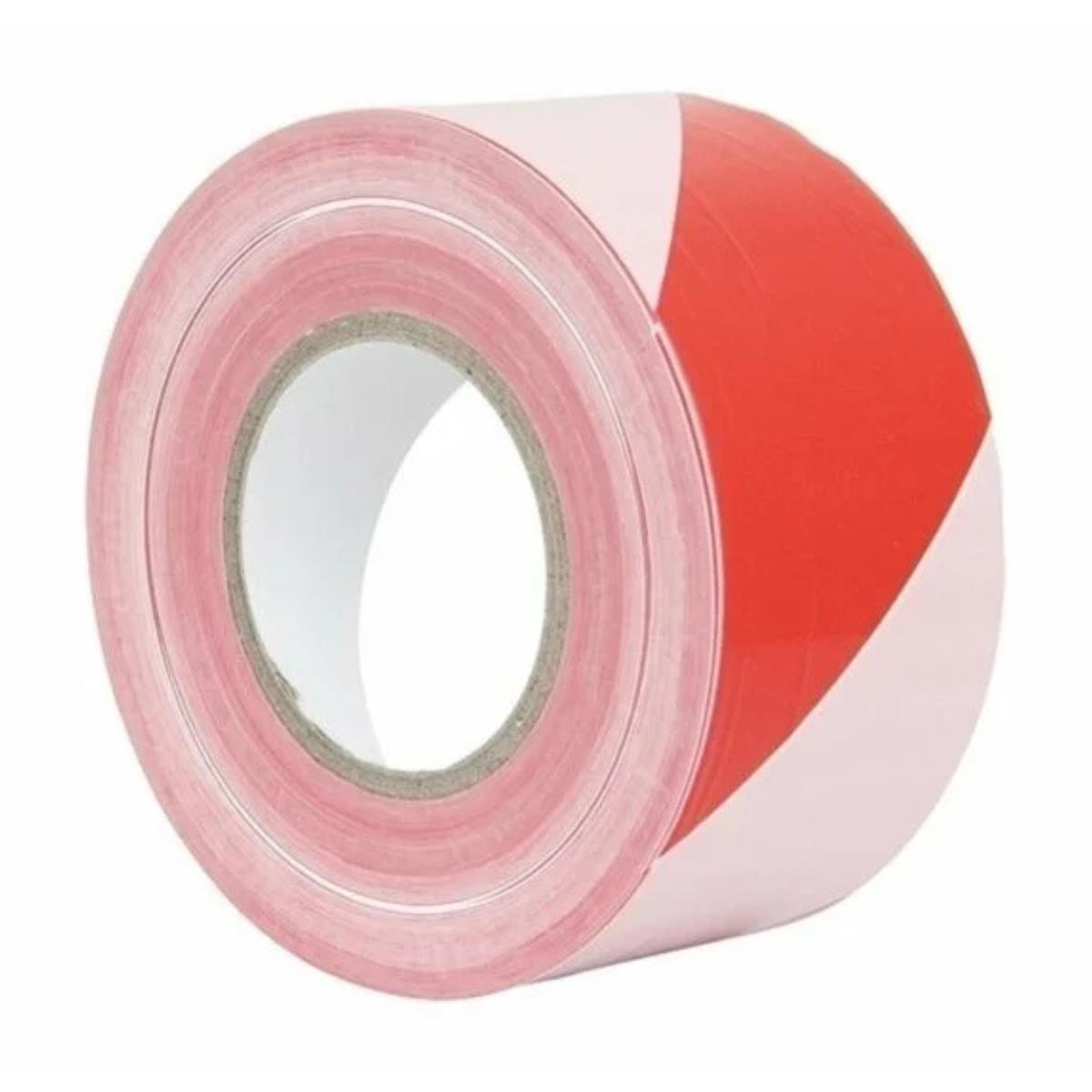 Ruban de signalisation – rouge/blanc – 500 m